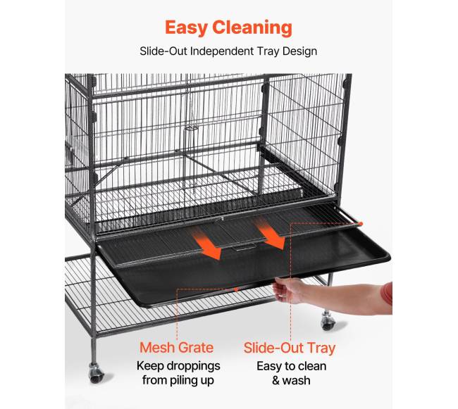 Paukščių narvas, 800 x 520 x 1320 mm5