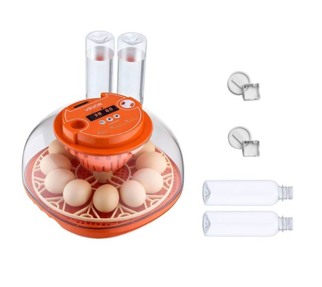 12 kiaušinių inkubatorius su LED žvake8
