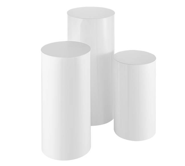 Gėlių stovas vestuvėms, 3 vnt. 607590 cm10