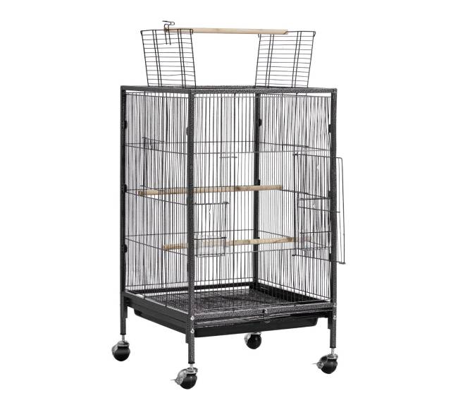 Paukščių narvas su plokščiu viršumi0