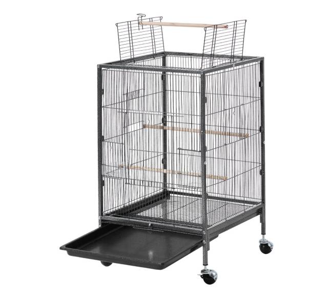 Paukščių narvas su plokščiu viršumi10