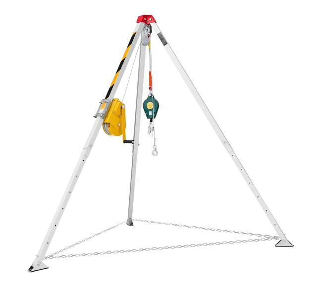 Gelbėjimo trikojo komplektas su gervėmis10