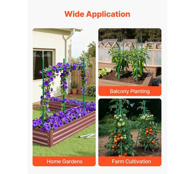 1170 mm sodo lazdos augalų atramai5