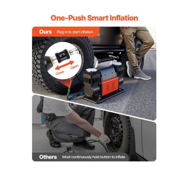 Dvigubo cilindro oro kompresorius, 300 lmin2