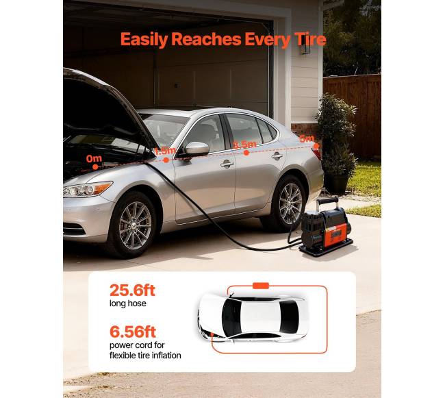 12V oro kompresorius su auto sustabdymu3