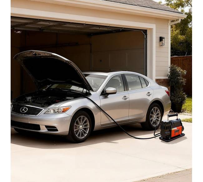 12V oro kompresorius su auto sustabdymu7