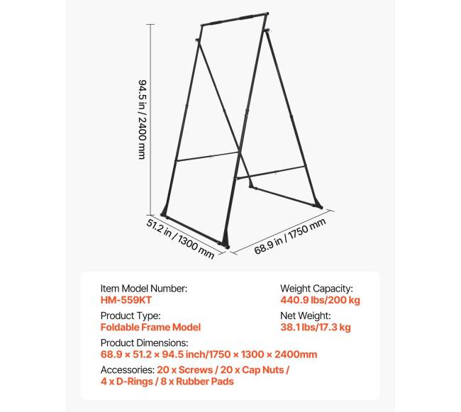 Joga stovėjimo rėmas su apkrova iki 200 kg6