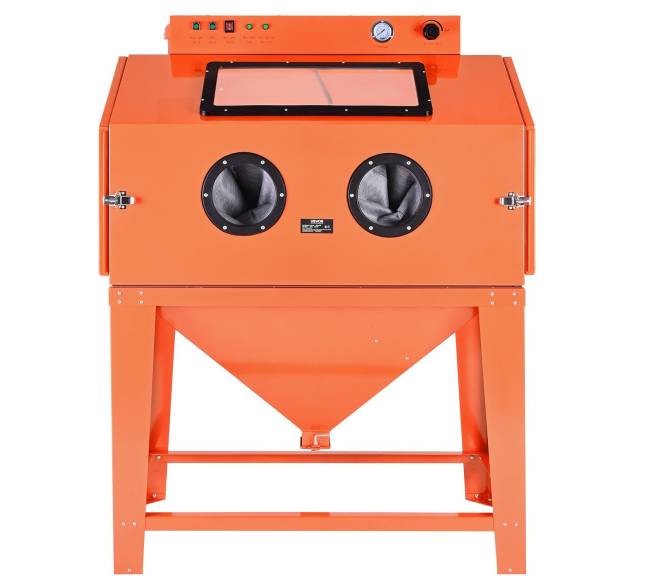 435L smėliavimo kabina su dulkių surinkėju8