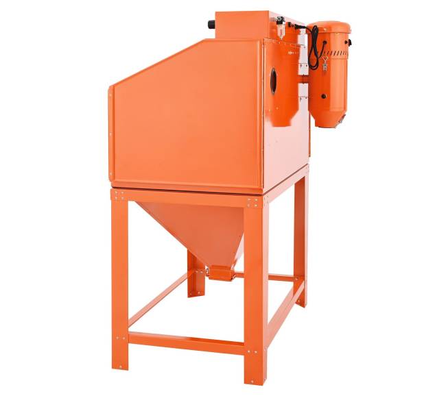 435L smėliavimo kabina su dulkių surinkėju10