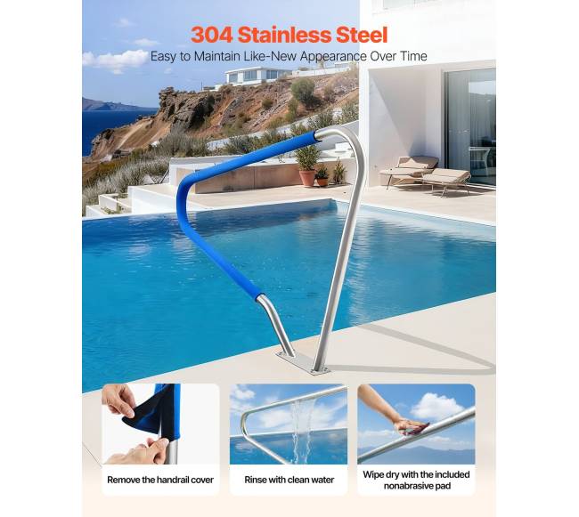 Baseino turėklas 122 x 91,5 cm, 100 kg apkrova2