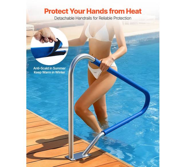 Baseino turėklas 122 x 91,5 cm, 100 kg apkrova3