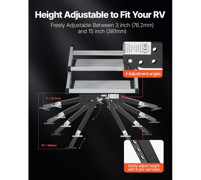 Reguliuojamas namelio laiptų stabilizatorius2
