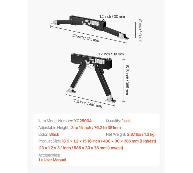 Reguliuojamas namelio laiptų stabilizatorius6