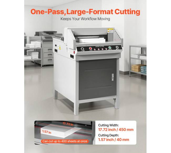 Elektrinis popieriaus pjaustytuvas su infraraudonaisiais spinduliais1