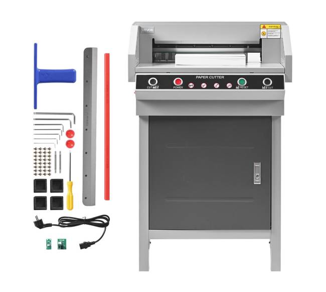 Elektrinis popieriaus pjaustytuvas su infraraudonaisiais spinduliais8