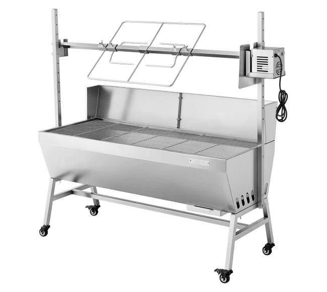 Elektrinis iešmų grilis lauko kepsniams0