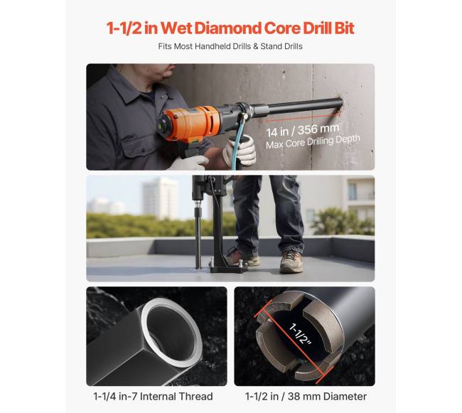 38 mm gręžtuvo šerdis betonui1