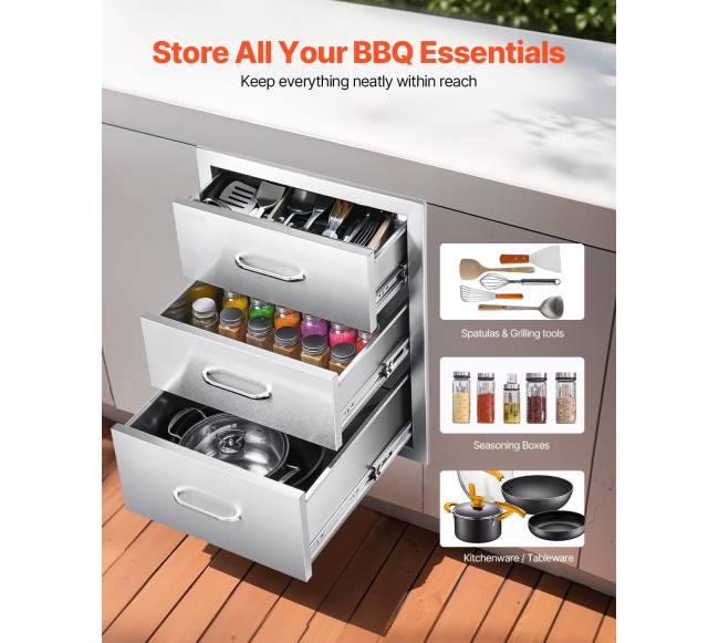 Lauko virtuvės stalčiai 46 cm x 59 cm x 59 cm1