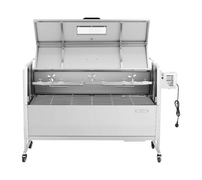 Elektrinis lauko grilis su iešmu iki 60 kg8