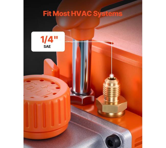 AC vakuuminis siurblys ir manometro rinkinys4