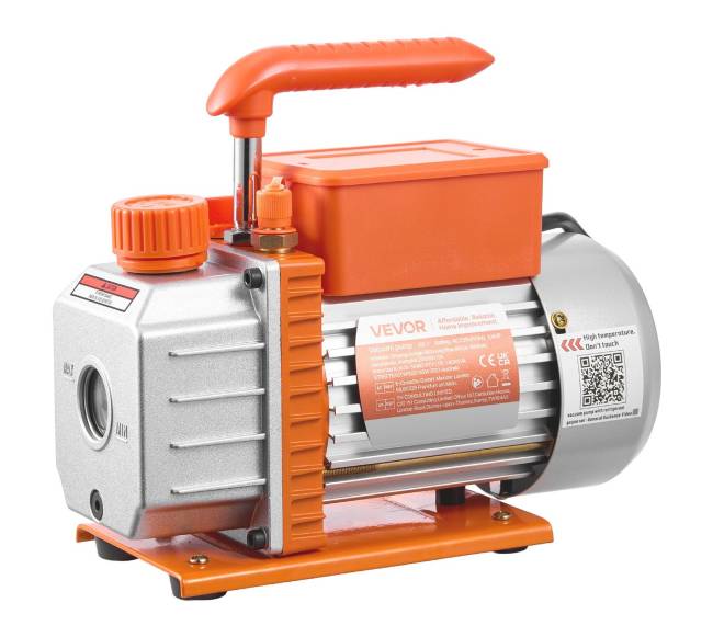 AC vakuuminis siurblys ir manometro rinkinys8