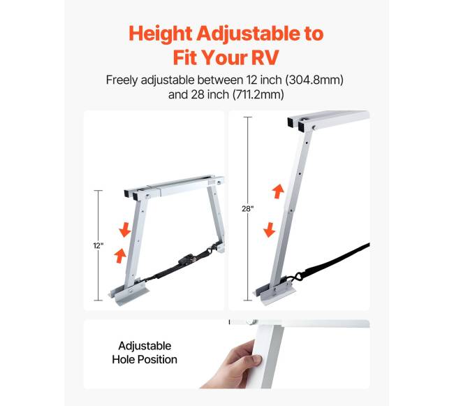 Stabilizatorius RV transporto priemonei su reguliuojamu aukščiu2