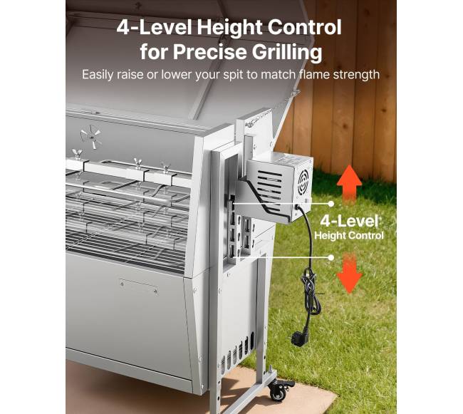 Rūkyklos grilis su iešmais iki 60 kg3