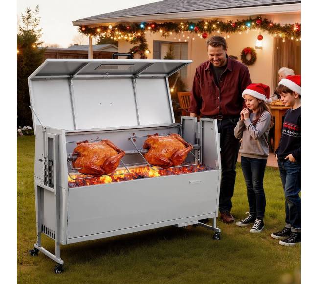 Rūkyklos grilis su iešmais iki 60 kg7