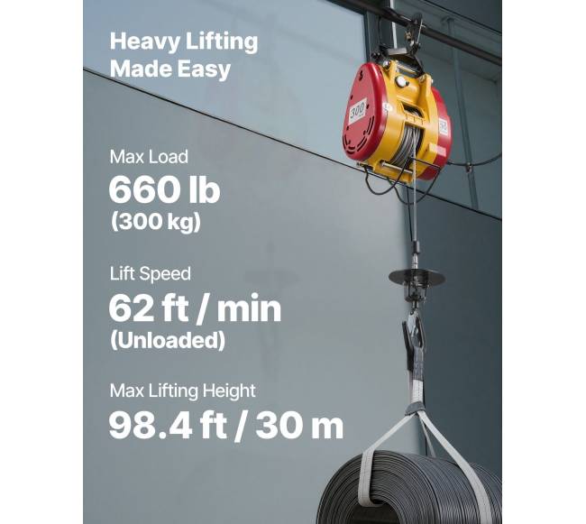 2-in-1 elektrinis keltuvas, 300 kg apkrova1