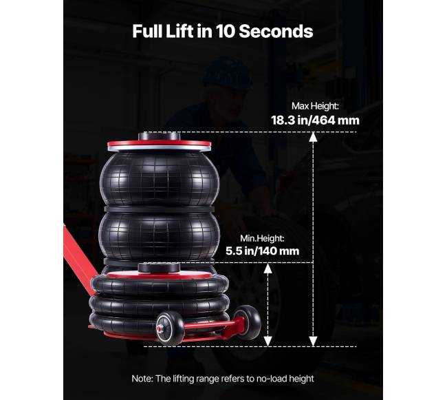 5 tonų oro domkratas su triguba rankena1