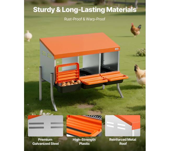 Vištų lizdai su atraminėmis kojomis, 3 skyrių2