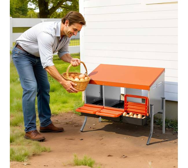 Vištų lizdai su atraminėmis kojomis, 3 skyrių7