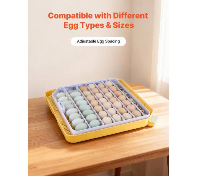 48 kiaušinių inkubatorius su automatiniu kiaušinių sukimu5