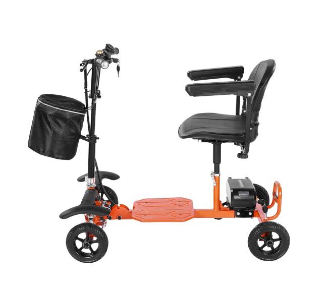 Keturratis sulankstomas elektrinis motoroleris8