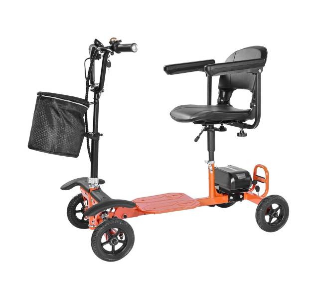 Keturratis sulankstomas elektrinis motoroleris9