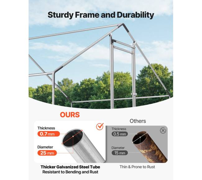 Metalinė vištidė su stogu ir užraktu2