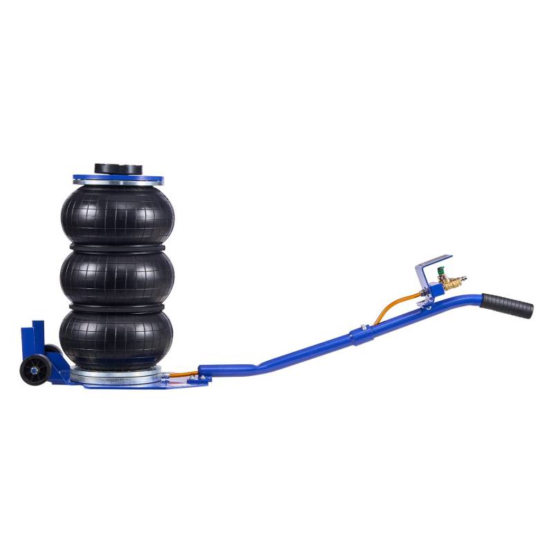 Trijų maišų oro keltuvas 3 t automobilio remontui0