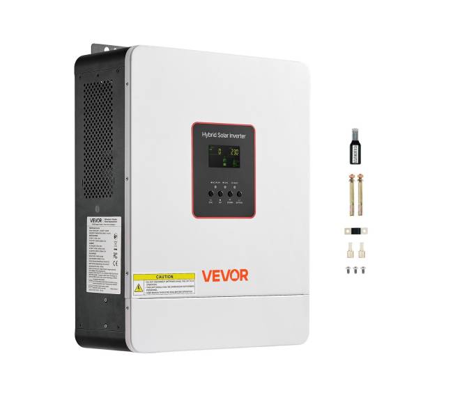 Hibridinis saulės inverteris 4000W, 24V į 230V8