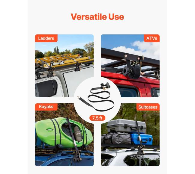 kopėčių stovo ratchet diržai su kabliais5