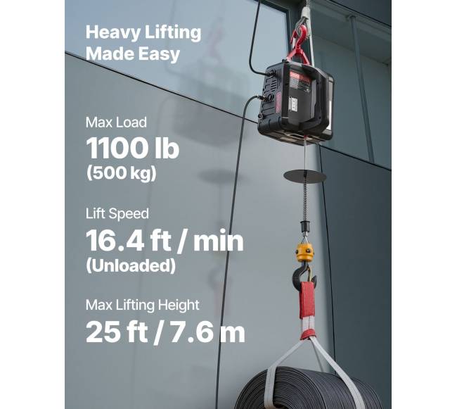 Elektrinis keltuvas 500 kg su nuotoliniu valdymu1