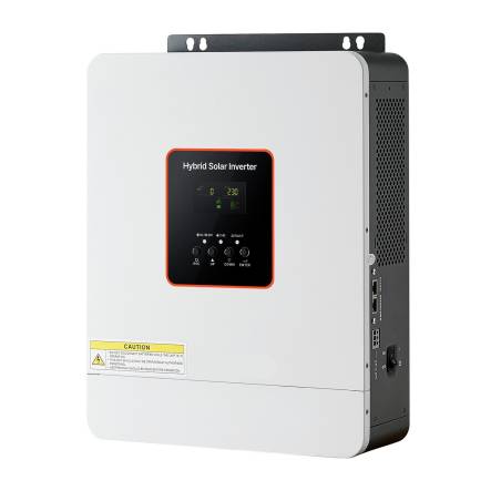 3000W hibridinis saulės inverteris, 24V DC į 230V AC0