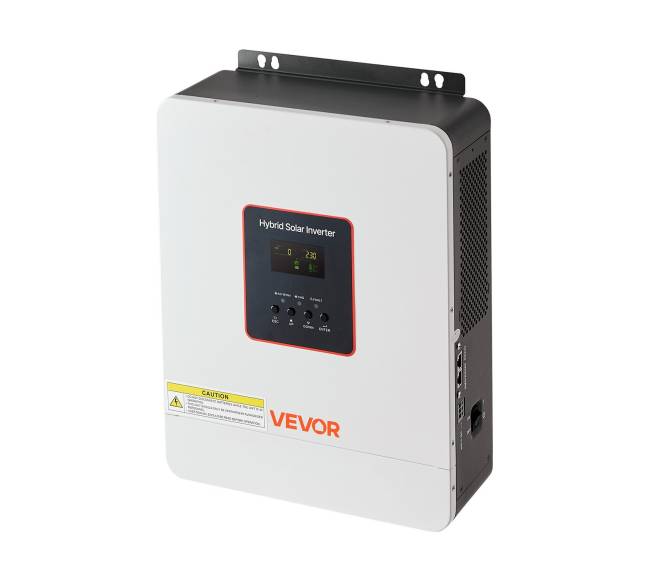 3000W hibridinis saulės inverteris, 24V DC į 230V AC8