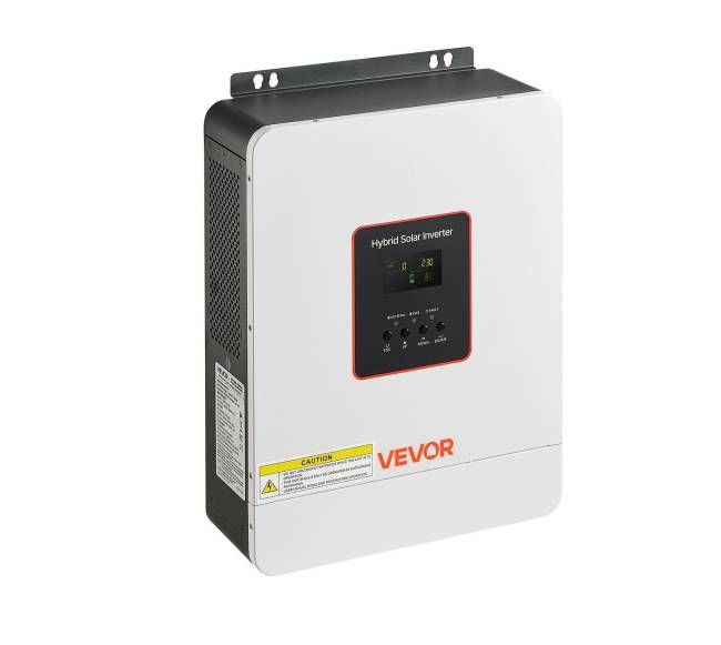 3000W hibridinis saulės inverteris, 24V DC į 230V AC9