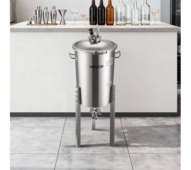 Nerūdijančio plieno kūginis fermenteris 30L7