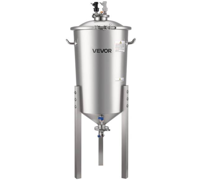 Nerūdijančio plieno kūginis fermenteris 30L8