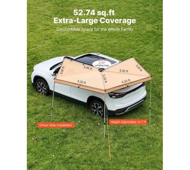 270 laipsnių automobilio tentas2