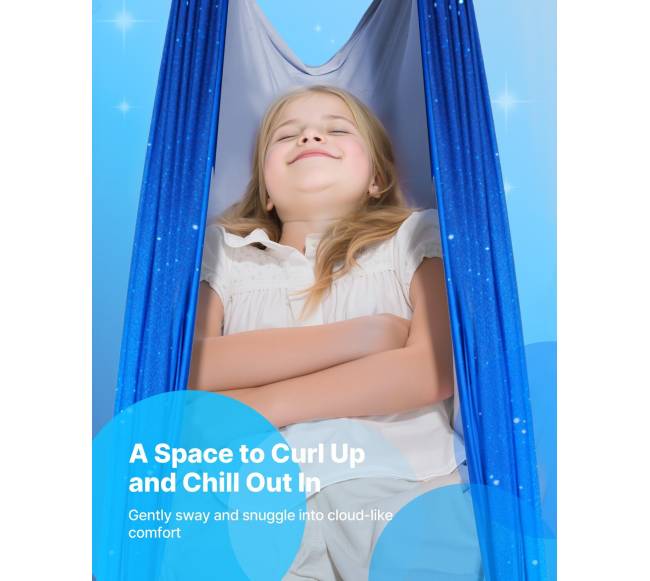 Sensoriniai sūpynės su dvigubu audiniu1