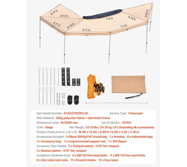 270 laipsnių tentas automobiliui6