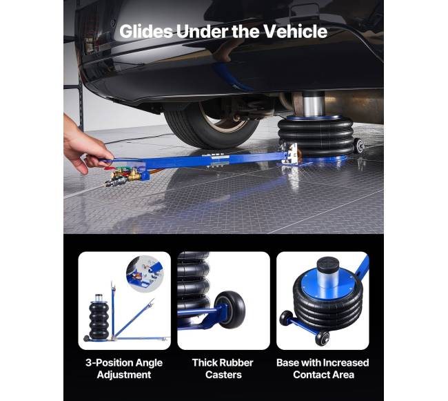 Automobilinis oro domkratas 6 t, reguliuojamas kotas4