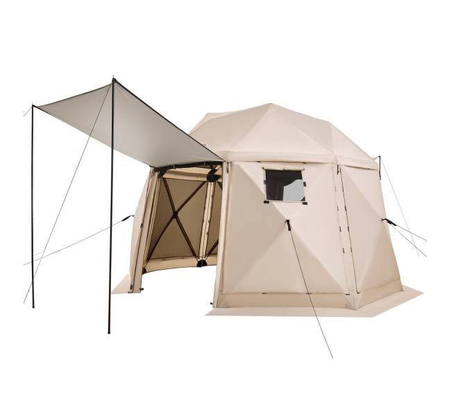 Išskleidžiama pavėsinė 3.6x3.6 m, sferinė10